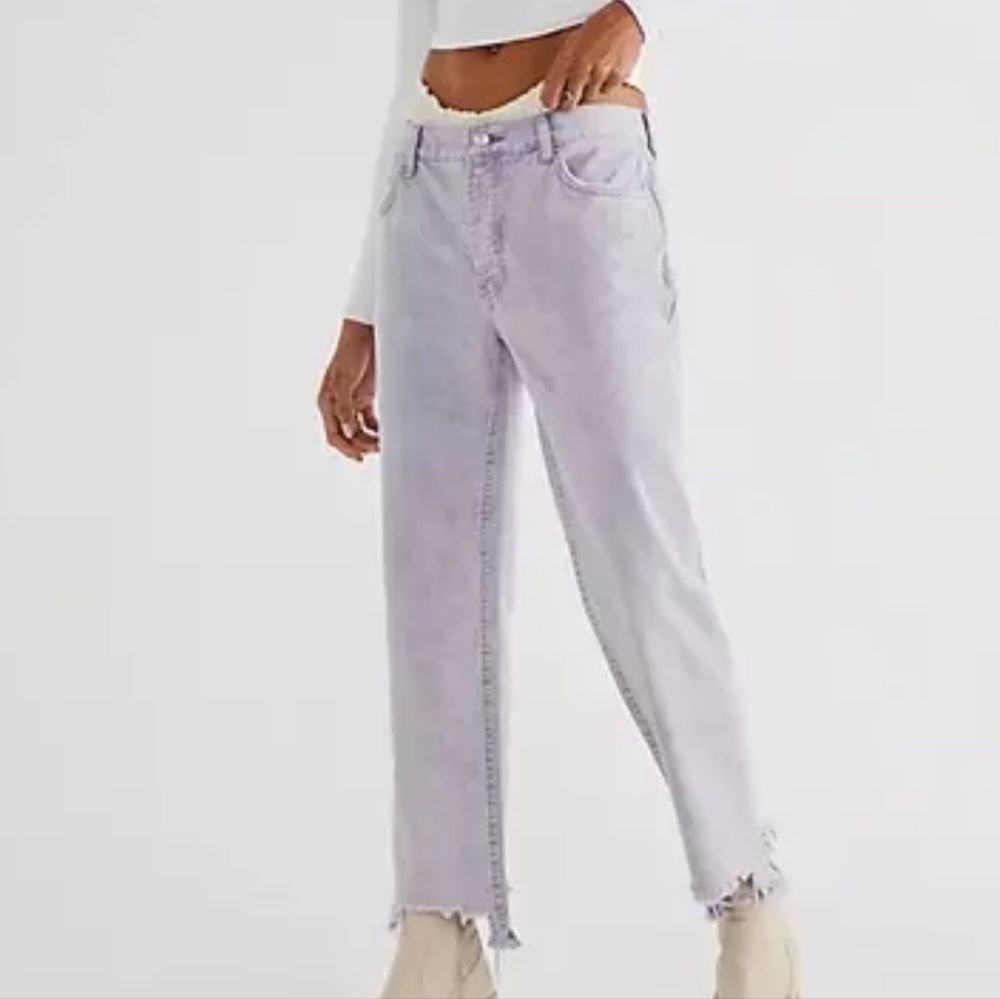 Free People Maggie Mid Rise Jean Size 26
